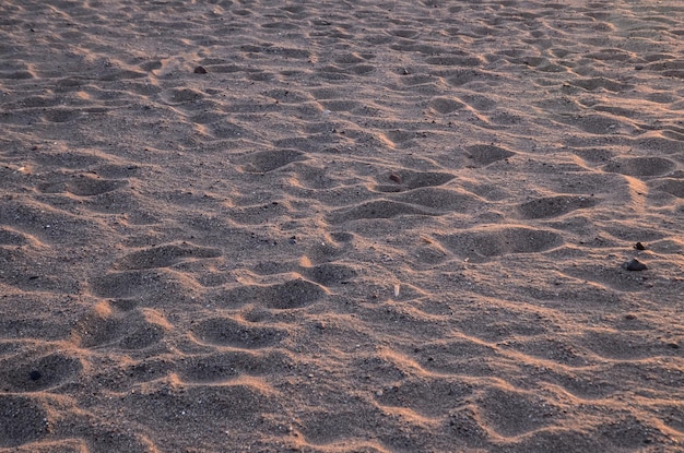 Texture Deserto delle dune di sabbia nell'isola di Gran Canaria in Spagna