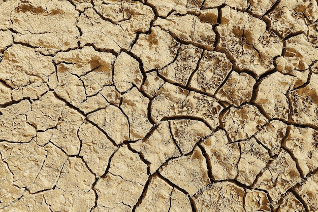 texture deserto siccità sfondo astratto terra cracking riscaldamento globale