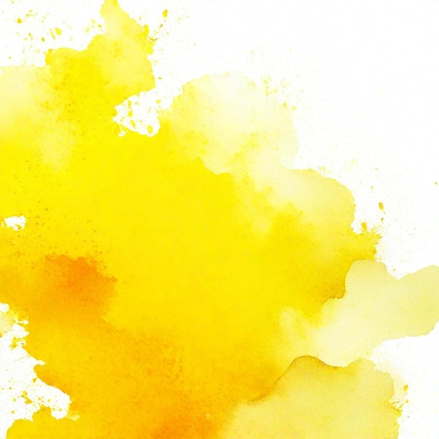 Texture di acquerello giallo morbido