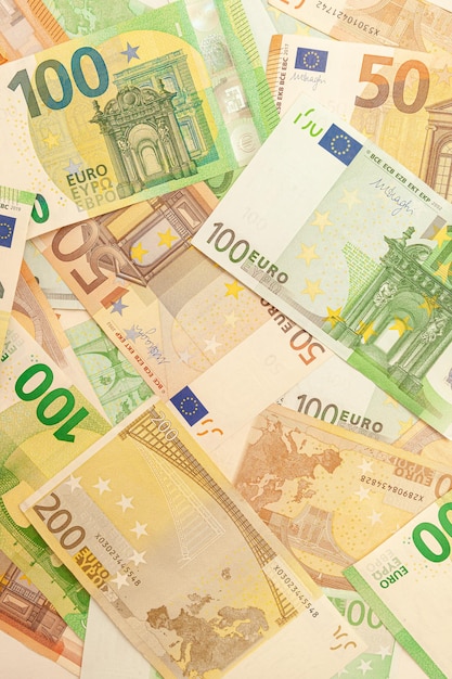 Texture di alta qualità delle banconote in euro