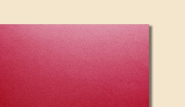 Texture di carta rossa Colore della parete Pittura di fondo Carta Cartone Materiale
