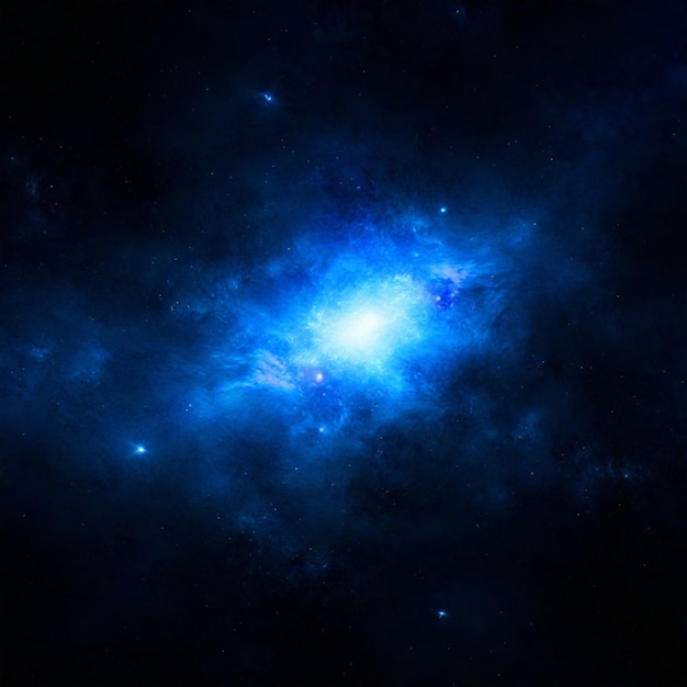 texture di galassia blu o design di carta da parati blu hd