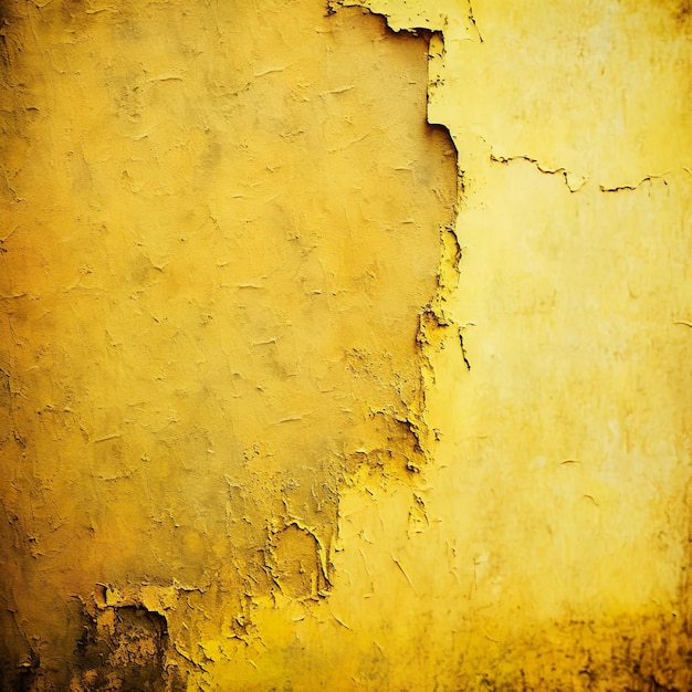 Texture di intonaco decorativo giallo dorato o cemento Abstract grunge background