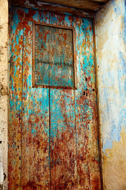 Texture di legno Beceite a Teruel in Spagna