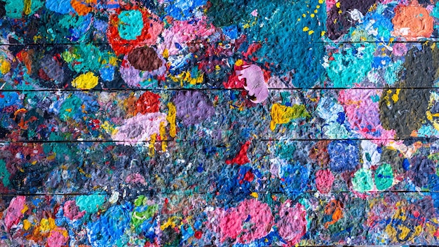Texture di legno colorato astratto Sfondo di muro di legno colorato disorganizzato sfondo colorato Sfondo per il partito astratto sfondo colorato