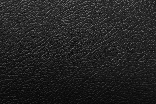 Texture di lusso in pelle nera