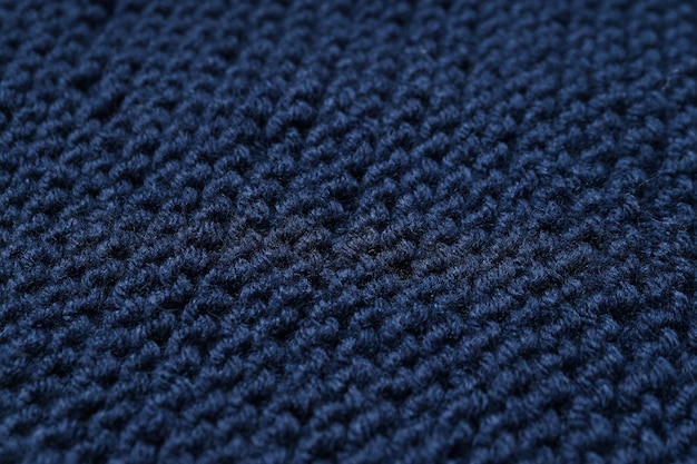 Texture di maglioni a maglia su tutto lo sfondo da vicino