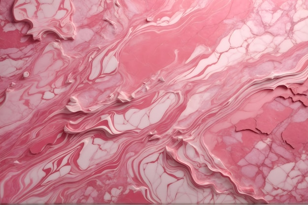 Texture di marmo rosa 3D Texture di marmo rosa Sfondo di marmo di lusso Sfondo di texture di marmo AI generativo