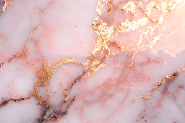 Texture di marmo rosa e oro rosa chic