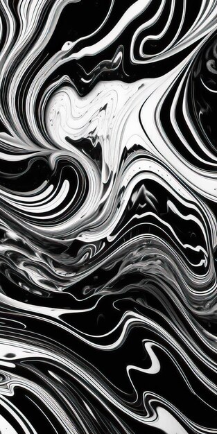 Texture di marmo sfondo Liquid Flowing Art Splash Diy Fluid Colors Oro Nero