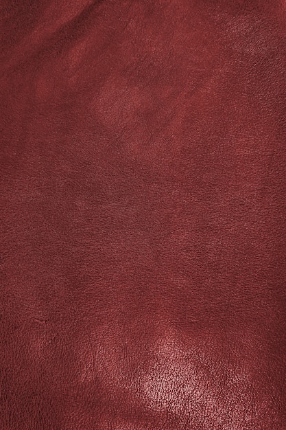 Texture di pelle di mucca pelle di pecora rossa lavorata