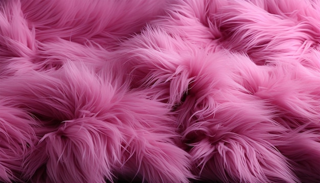 Texture di pelliccia rosa vista superiore Corallo tessuto soffice fondo cappotto moda invernale tendenze di colore femminile
