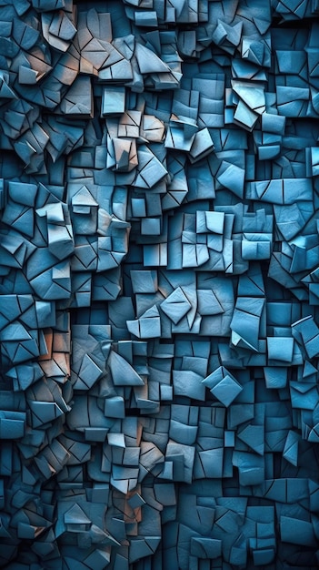 Texture di pietra astratta carta da parati blu