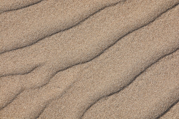 Texture di sabbia fine dalla costa meridionale della Sicilia in Italia