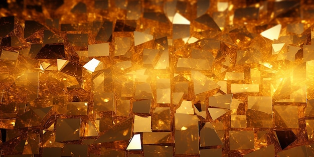 Texture di sfondo astratto intricato muro oro lucido