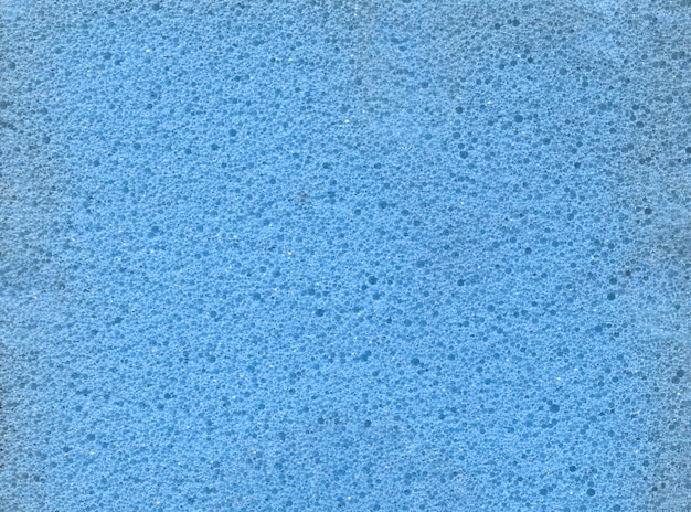 Texture di sfondo blu in gommapiuma