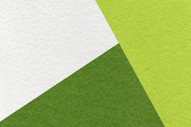 Texture di sfondo della carta di colore verde oliva scuro e verde artigianale Struttura di cartone astratto vintage