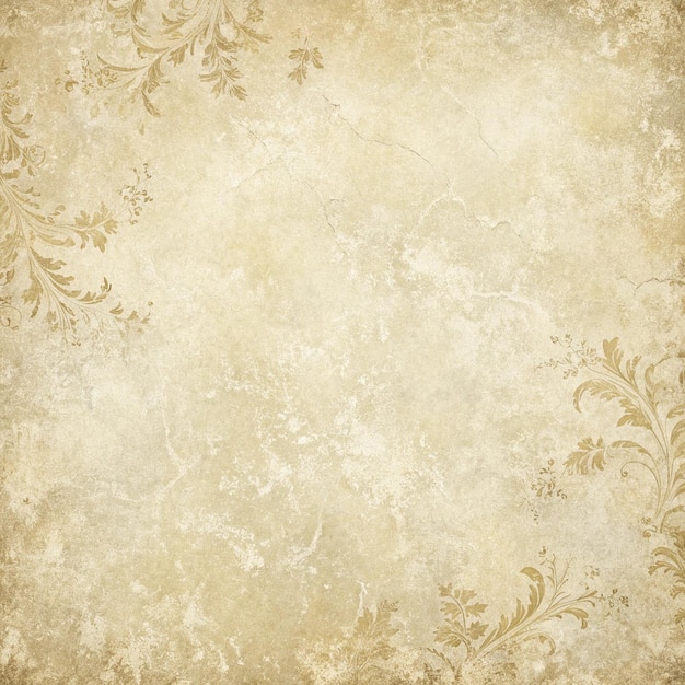 Texture di sfondo floreale beige vintage