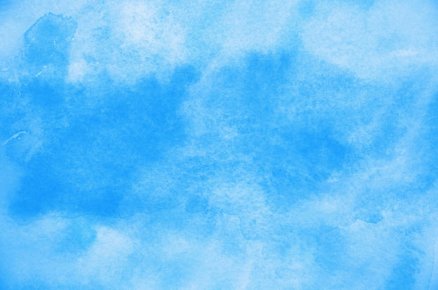 Texture di sfondo in acquerello blu astratto