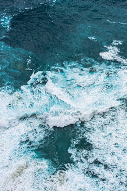 texture di sfondo naturale dell'oceano
