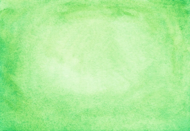 Texture di sfondo verde chiaro dell'acquerello con spazio per il testo