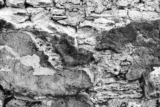 Texture di un muro di cemento con crepe e graffi sullo sfondo