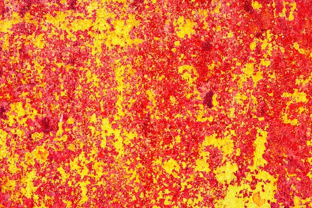 Texture di una parete metallica con crepe e graffi che possono essere utilizzati come sfondo