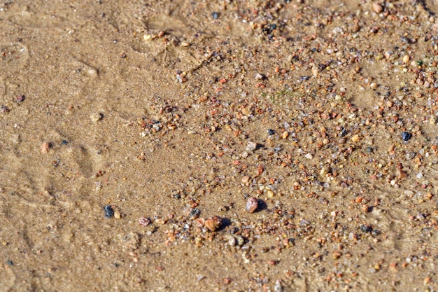 Texture e sfondo di sabbia fine