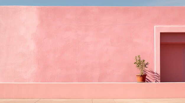 Texture esterne in stucco rosa