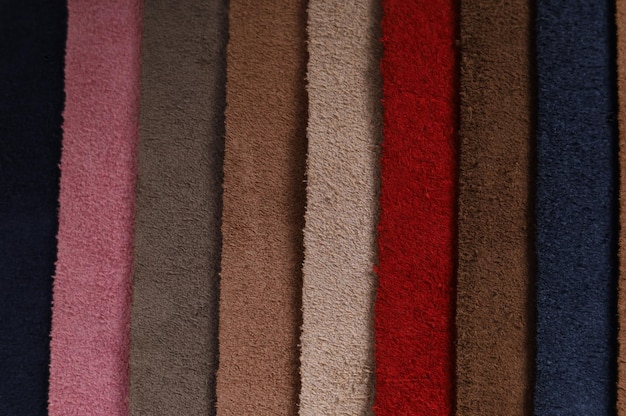 Texture in pelle colorata Foto di sfondo in pelle