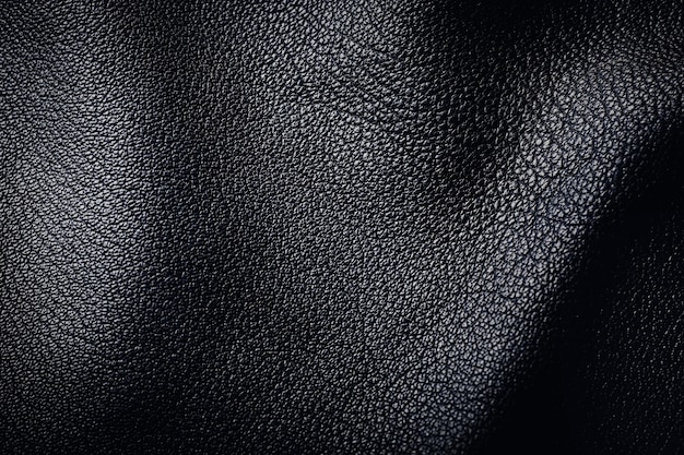 Texture in pelle nera