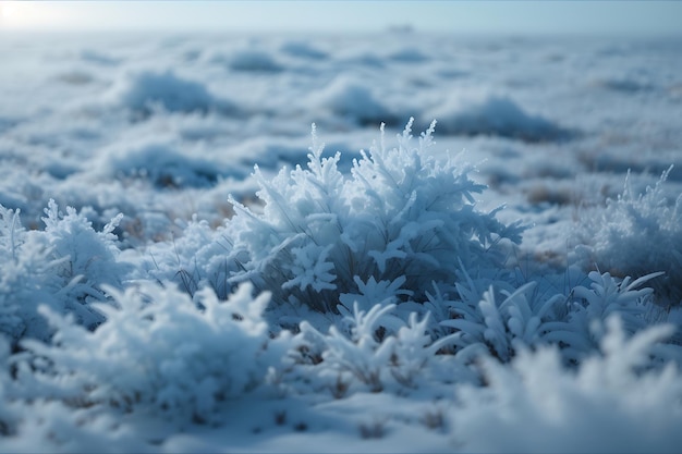 Texture invernali blu chiaro del gelo artico