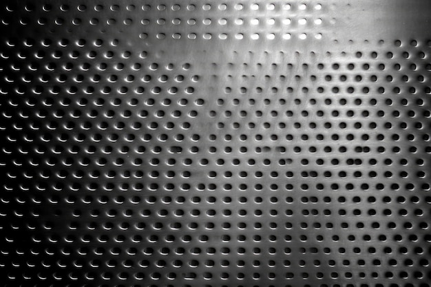 Texture metallica in bianco e nero IA generativa