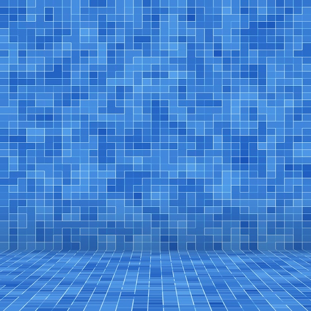 Texture Piscina Sfondo di piastrelle a mosaico.