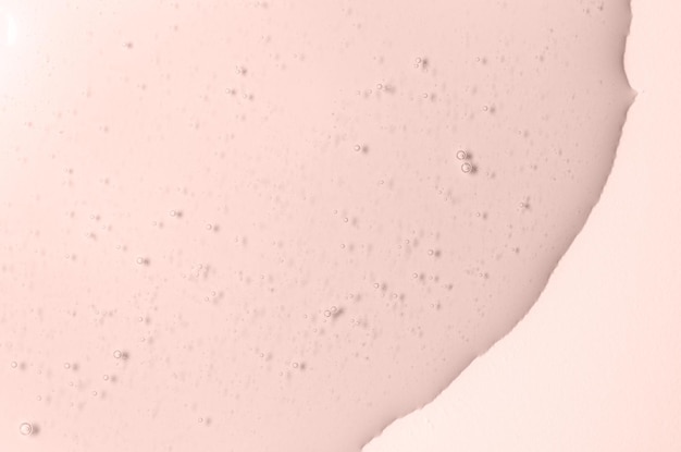 Texture rosa di gel cosmetico per idratare la pelle Spazio di copia