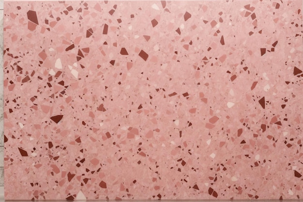 Texture terrazzo rosa Sfondo texture terrazzo Piastrelle a mosaico in terrazzo Sfondo in marmo terrazzo AI Generativo