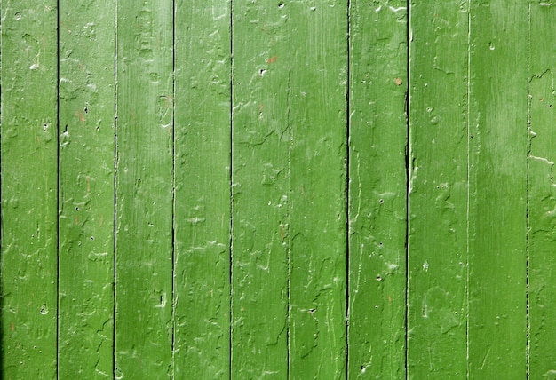Texture verde di legno dipinto