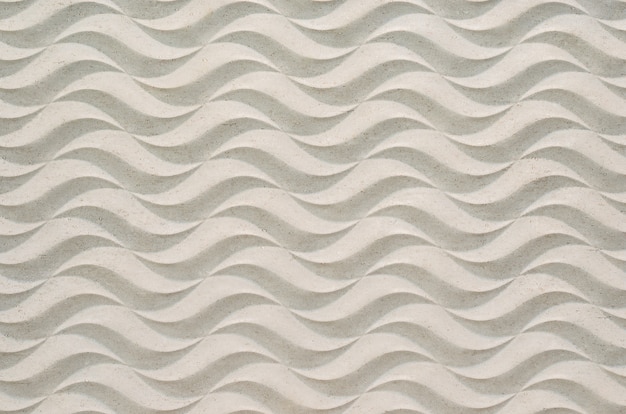 Texture Wave in cemento