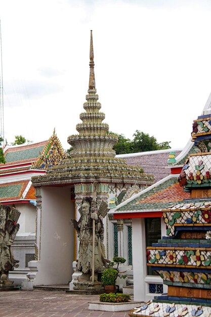 Thailandia Bangkok Wat Arun tempio dettaglio