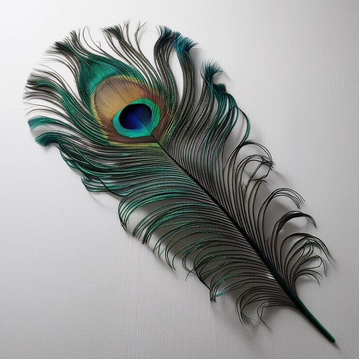 The Art of Nature A Peacock Feathers Luxurious Glow