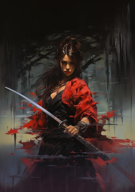 The Red Kimono Assassin Un romanzo di controllo della furia e stilizzato