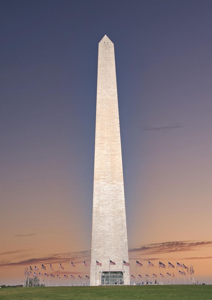 Photo the washington monument is the tallest building in the world.