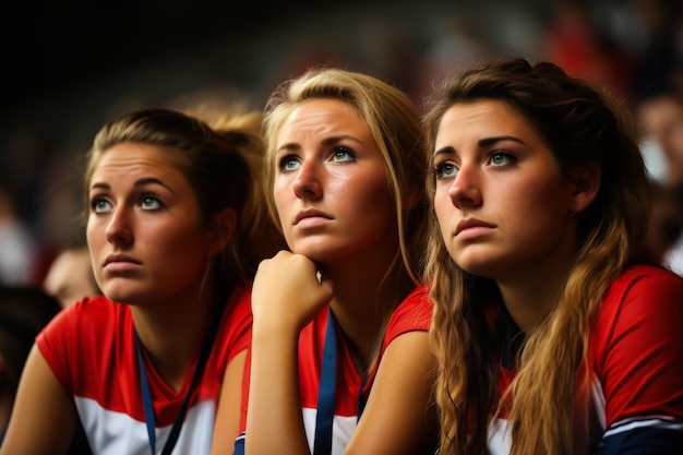 Tifosi americani tristi del beach football