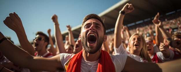 tifosi che affollano un evento sportivo