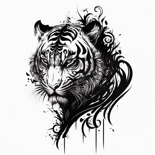 tigre per tatuaggio