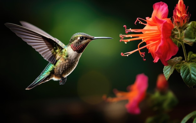 Tiny Marvels Hummingbird e Nectar AI generativa