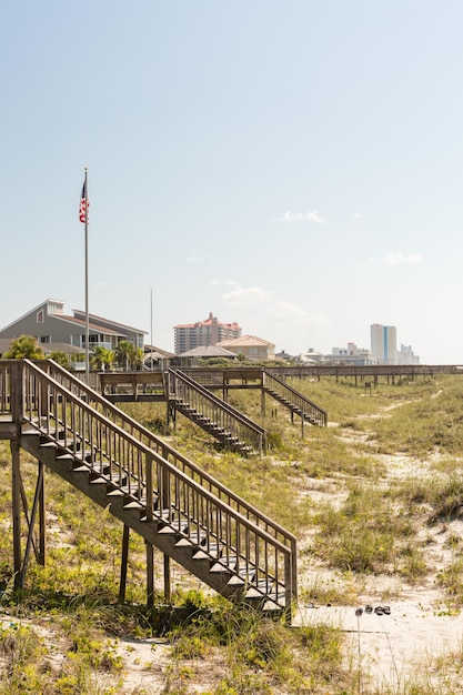 Tipica giornata estiva a Myrtle Beach.