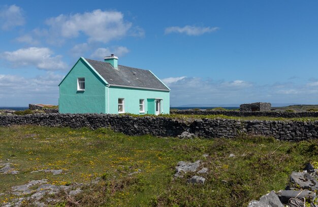 Tipico casolare agricolo rurale Irlanda