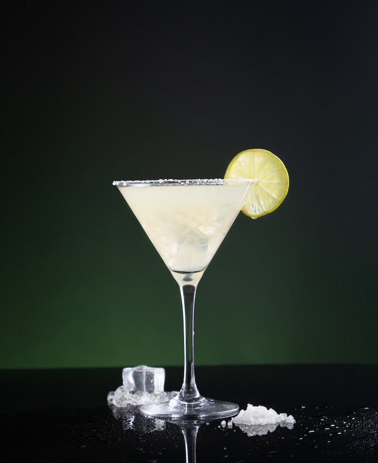 Foto tipico cocktail margarita messicano