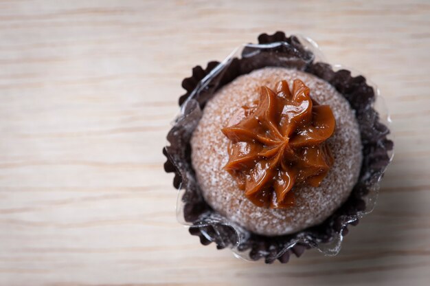 Tipico dolce brasiliano chiamato brigadeiro.